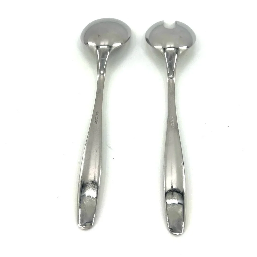 WMF Cromargan Germany fork and spoon serving set